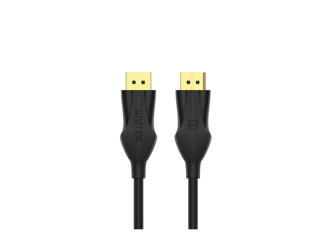 Unitek 8K DisplayPort 1.4 Cable in Black (8K @60Hz, 4K 144Hz, 1440p @240Hz) 3M in Qatar Unitek 8K DisplayPort 1.4 Cable in Black (8K @60Hz, 4K 144Hz, 1440p @240Hz) 3M in Qatar